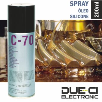 Spray De 200ml Óleo Silicone Due-Ci