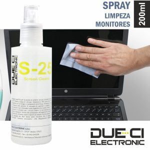 Spray De 200ml Limpeza Monitores Due-Ci