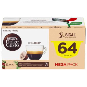 Cápsulas de Café Sical Int 7 emb. 64 un – Dolce Gusto
